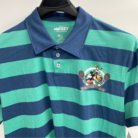Disney Shirts Disney Mickey Friends Mens Classic Polo Nwts Xxl